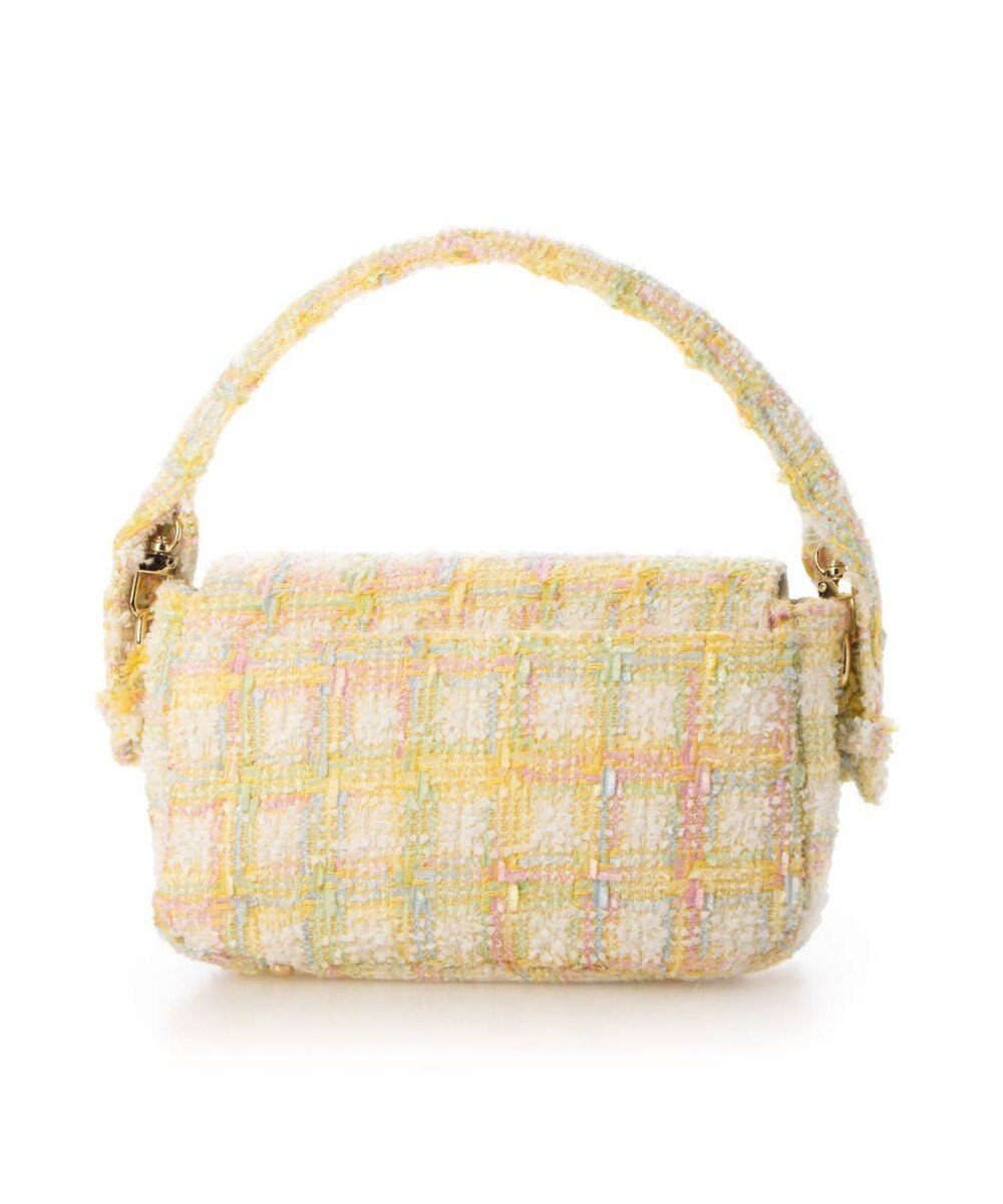 UNBILLION カシュカシュ cachecache / ツイード2wayハンドルフラップショルダー 