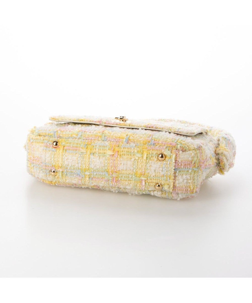 UNBILLION カシュカシュ cachecache / ツイード2wayハンドルフラップショルダー 