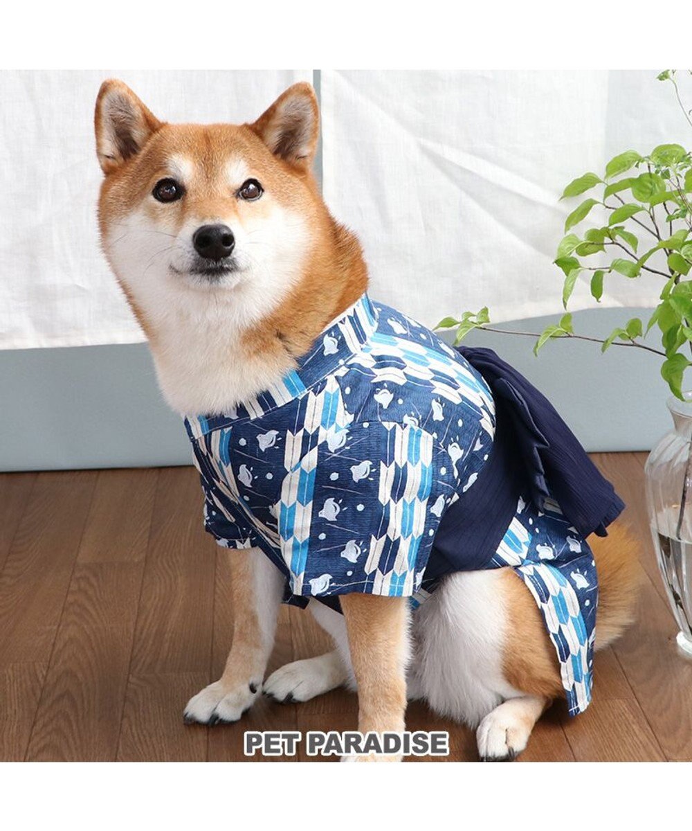PET PARADISE 浴衣 矢絣柄 兵児帯  【中型犬】 【大型犬】 