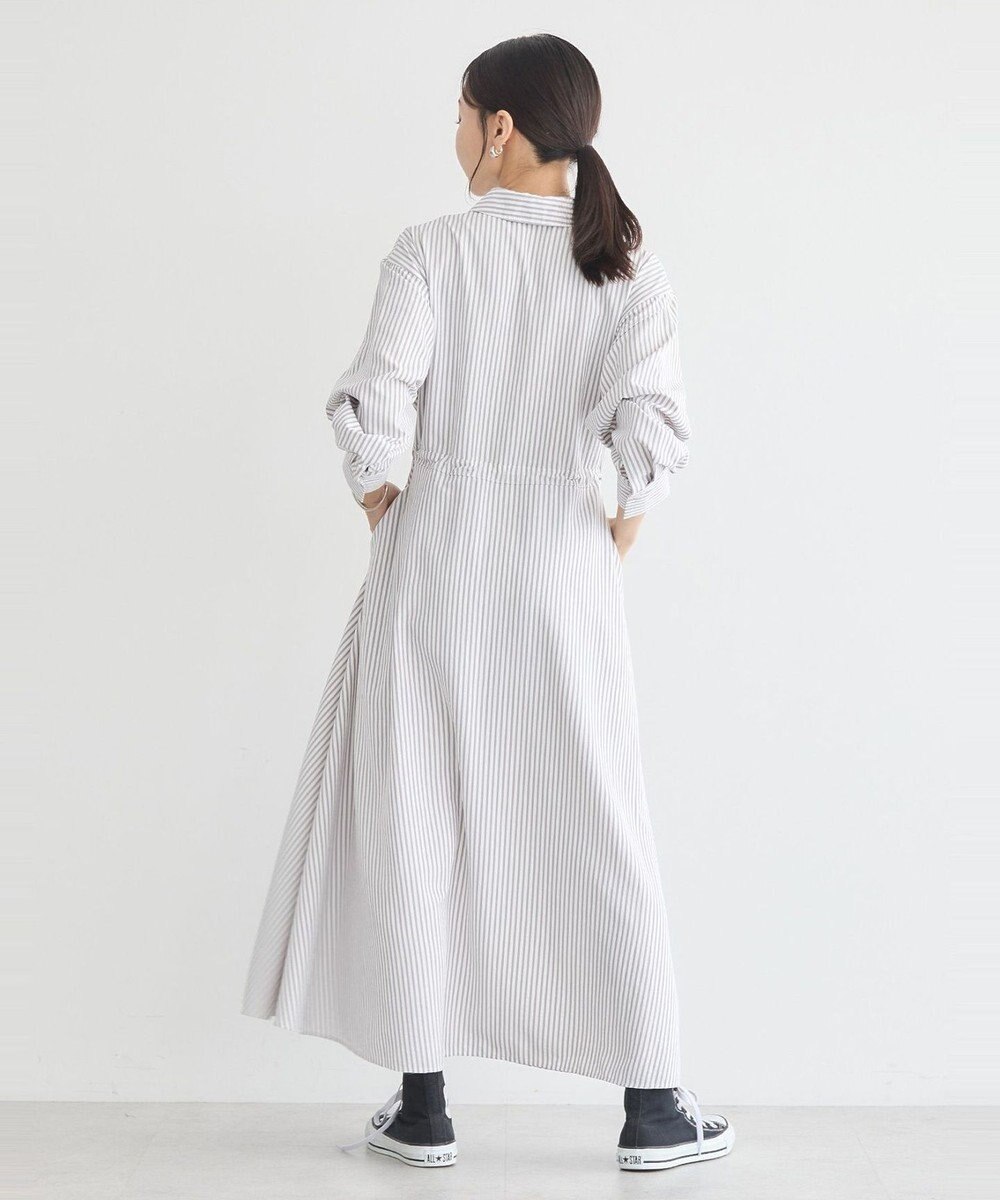 earth music&ecology ドロストシャツワンピース 