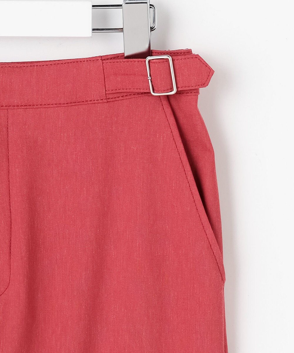 J.PRESS LADIES L 【WEB限定カラーあり・人気素材・セットアップ対応】セルロースリネンストレッチ テーパード パンツ 