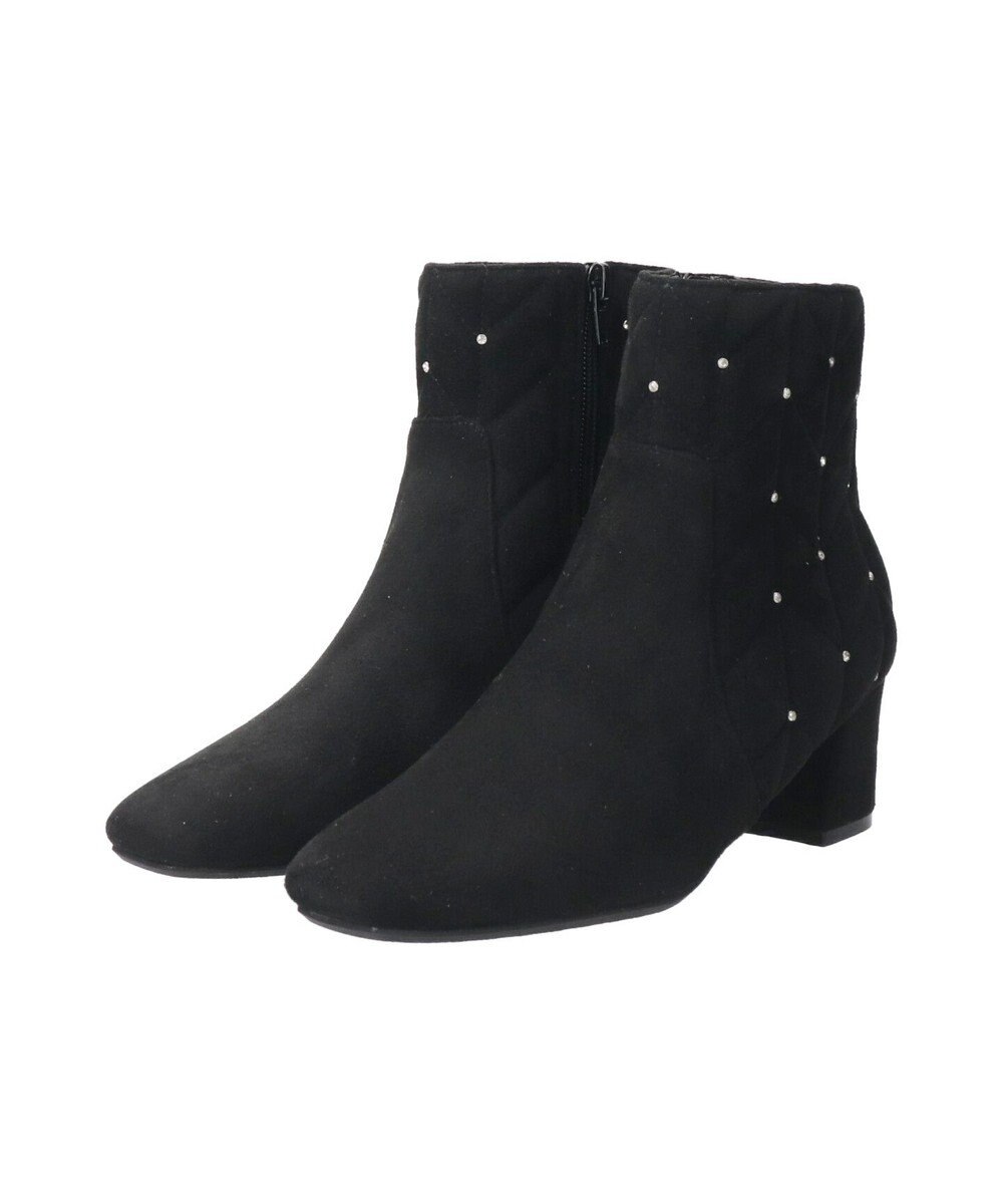 Bridget Birkin 【Bridget Birkin】キルティングストーンショートブーツ 