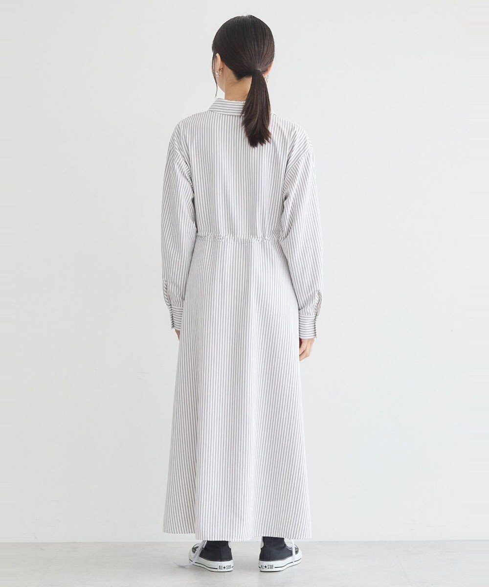 earth music&ecology ドロストシャツワンピース 