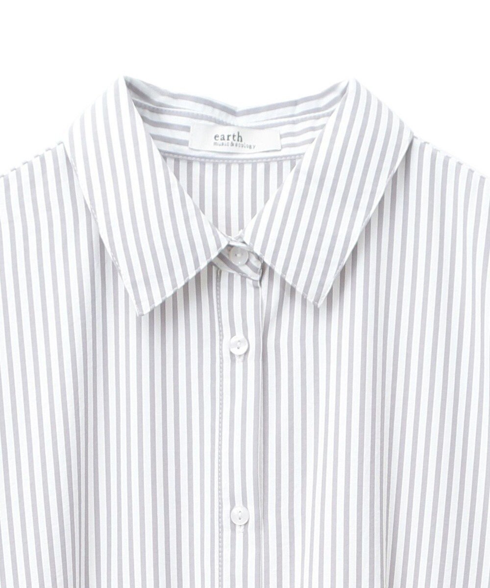 earth music&ecology ドロストシャツワンピース 