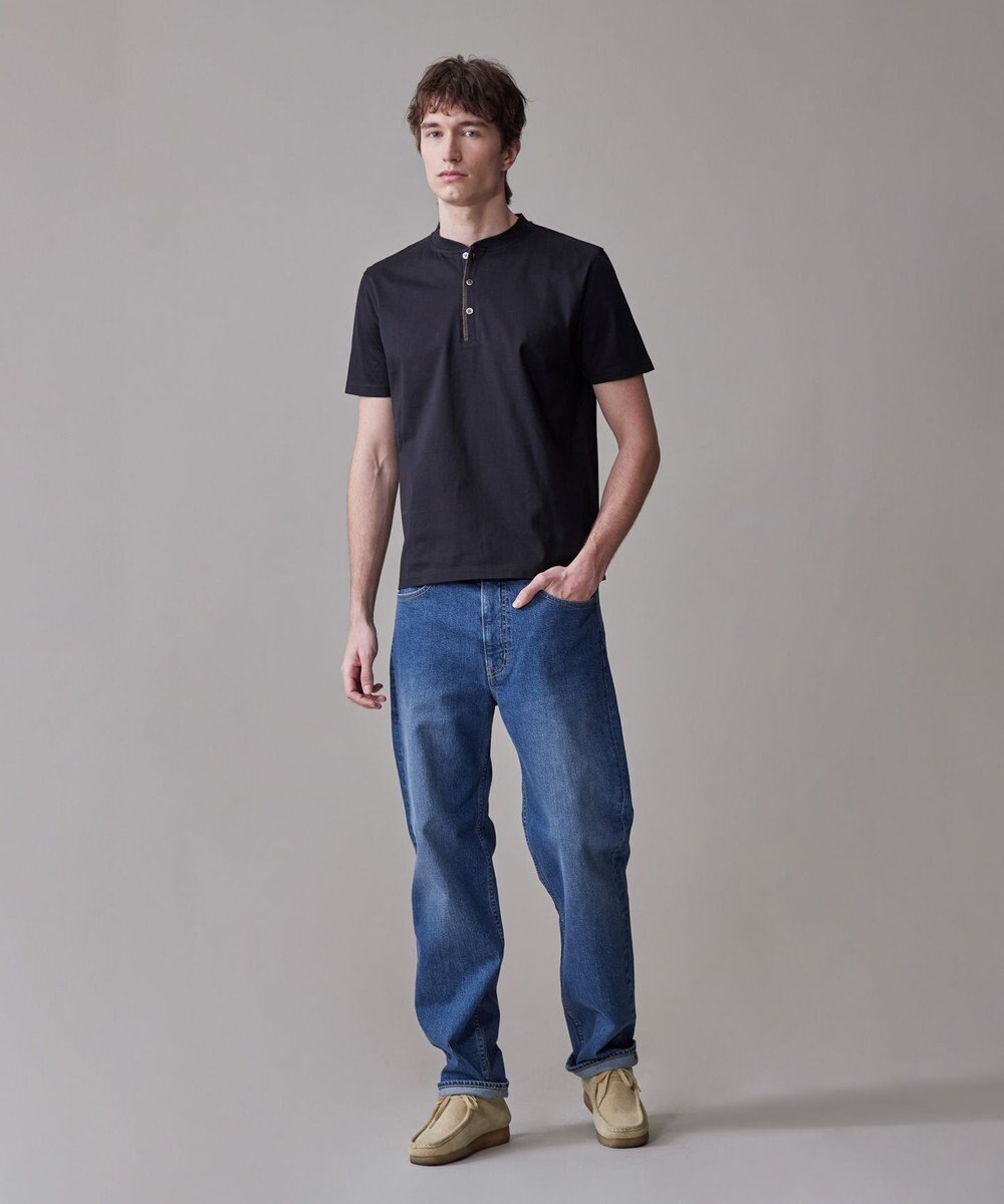 J.PRESS MEN インディゴストレッチデニム パンツ 