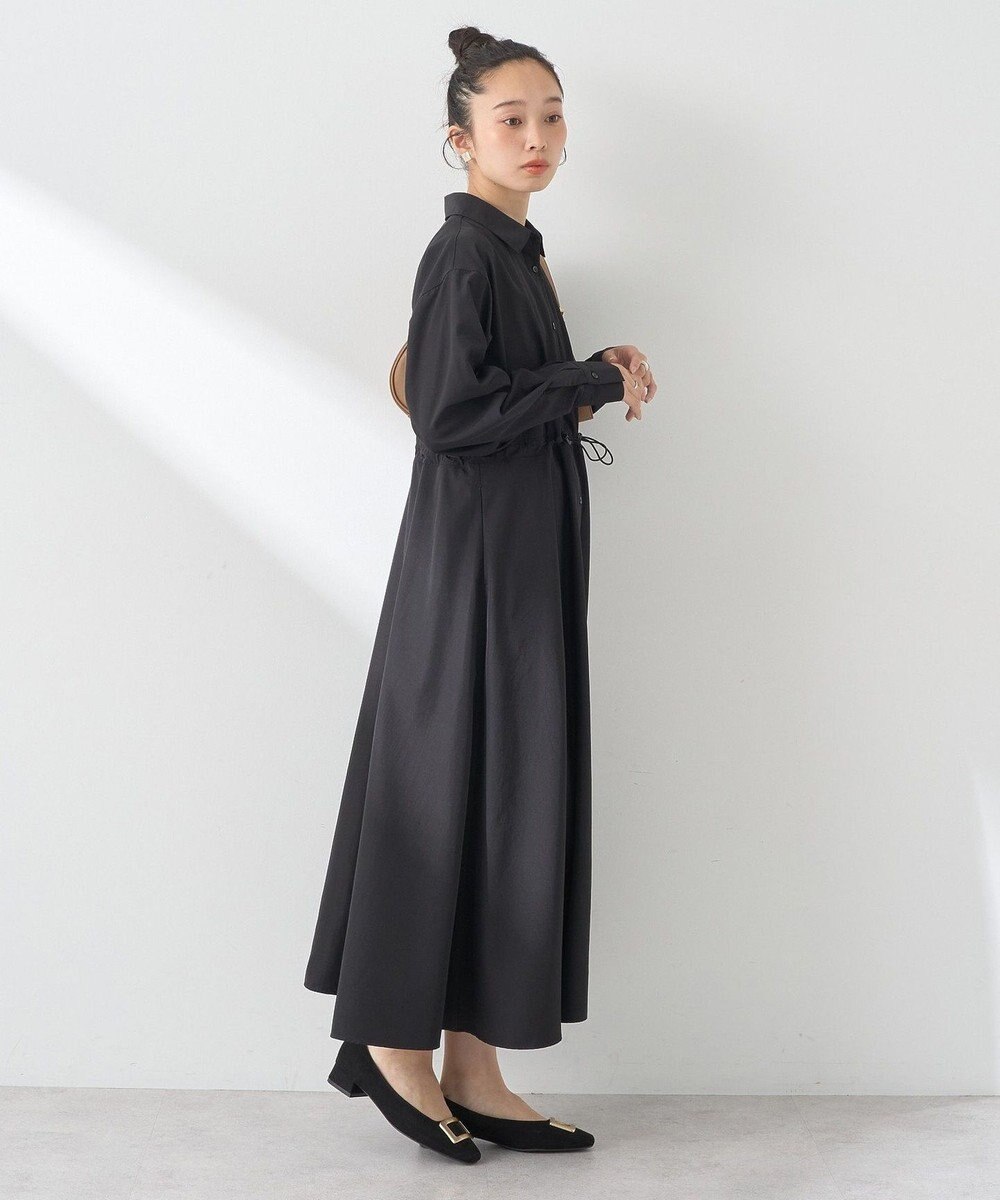 earth music&ecology ドロストシャツワンピース 