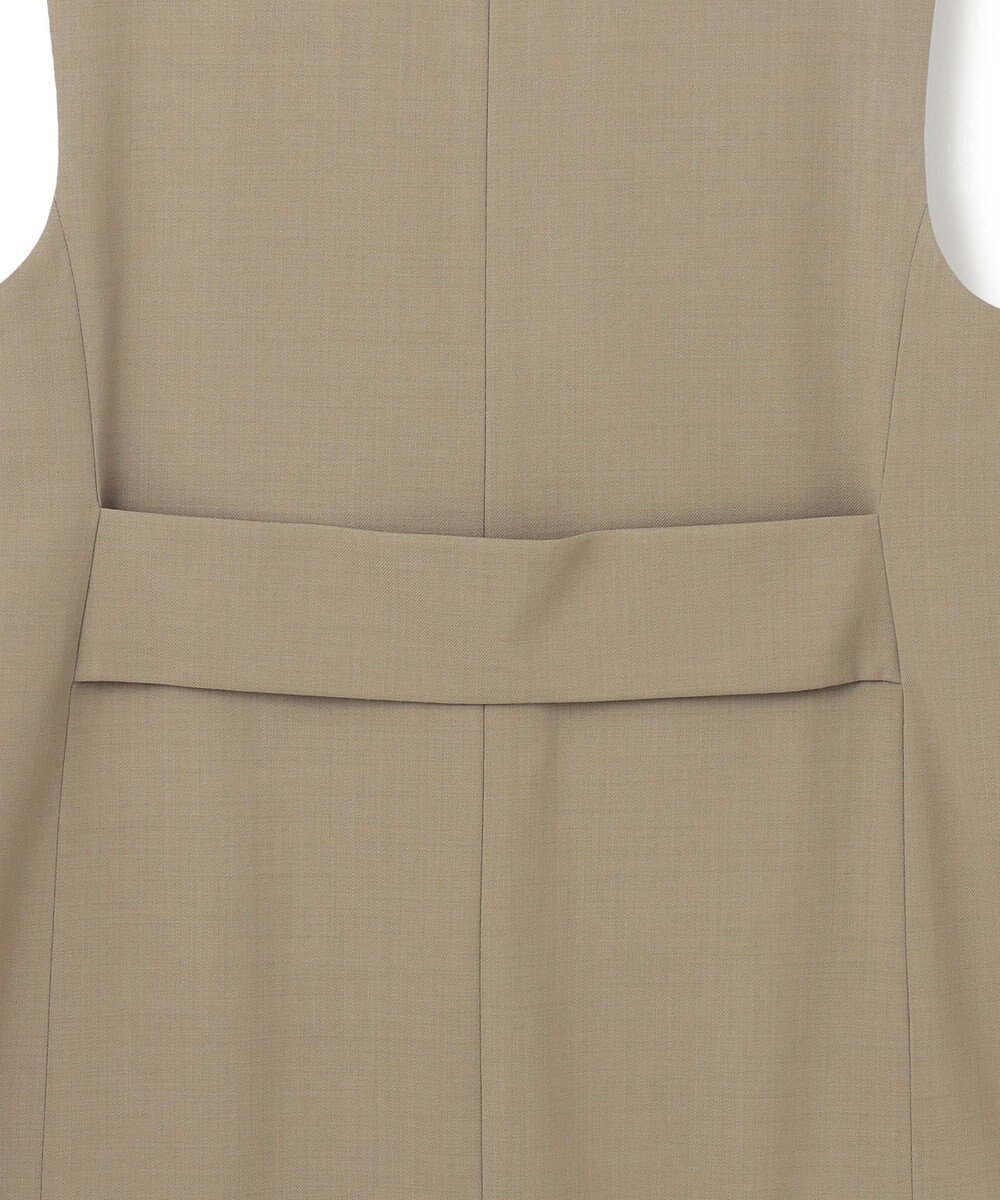 ICB 【洗える】ウール2WAYストレッチ ジレ 