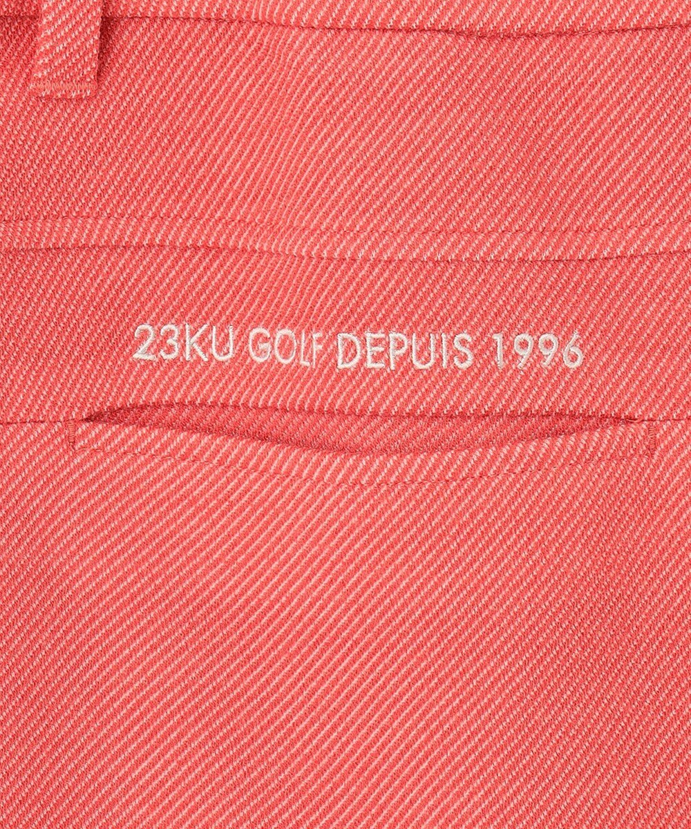 23区GOLF 秋冬の暖か定番スカート！【WOMEN】クロスサーモツイル 台形スカート 