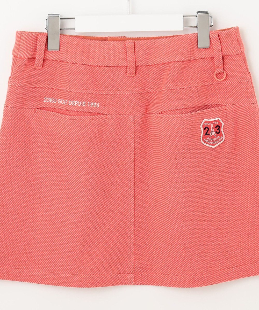 23区GOLF 秋冬の暖か定番スカート！【WOMEN】クロスサーモツイル 台形スカート 