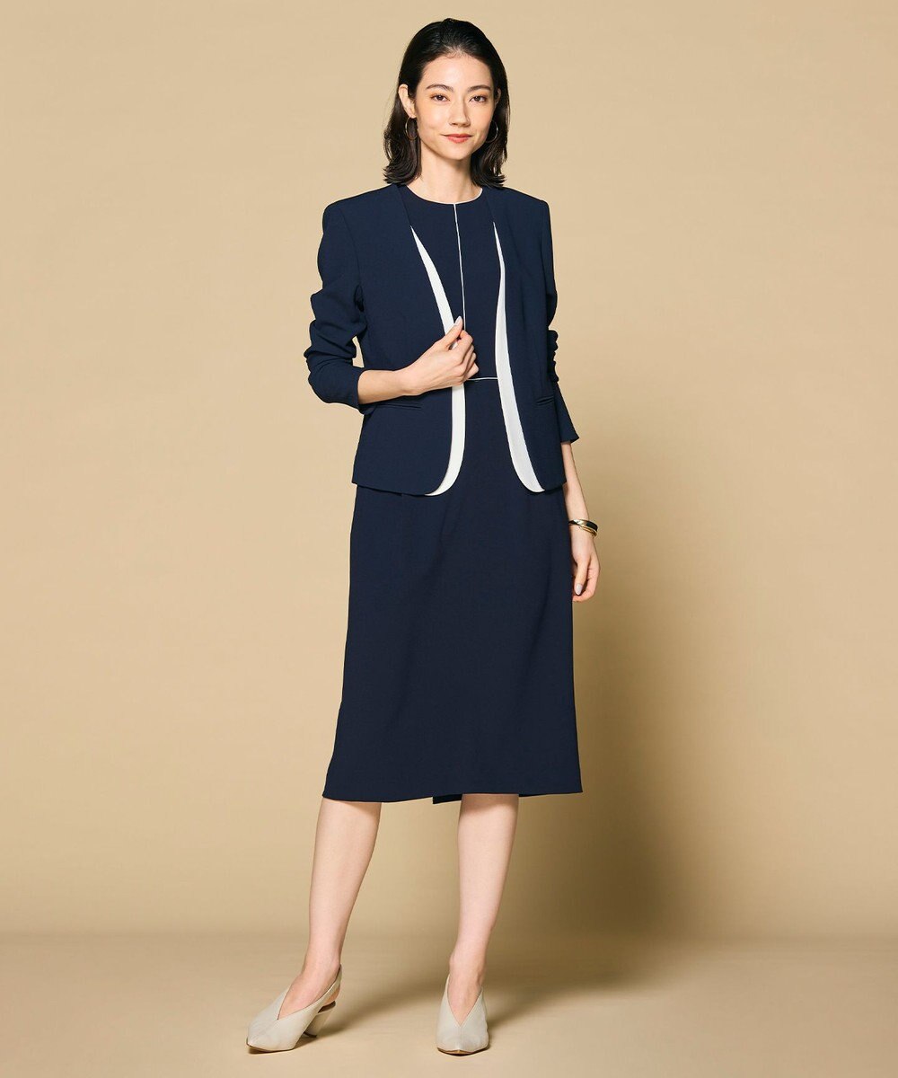 BEIGE， 【セットアップ対応】CINDY / クルーネックドレス 