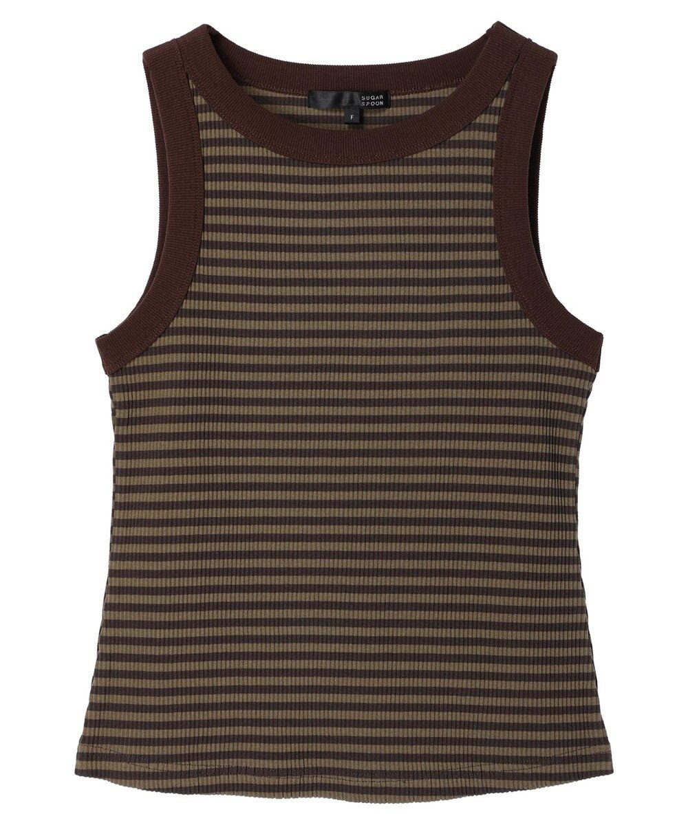 Green Parks ・ＳＵＧＡＲ　ＳＰＯＯＮ　ボーダーアメスリタンクトップ 