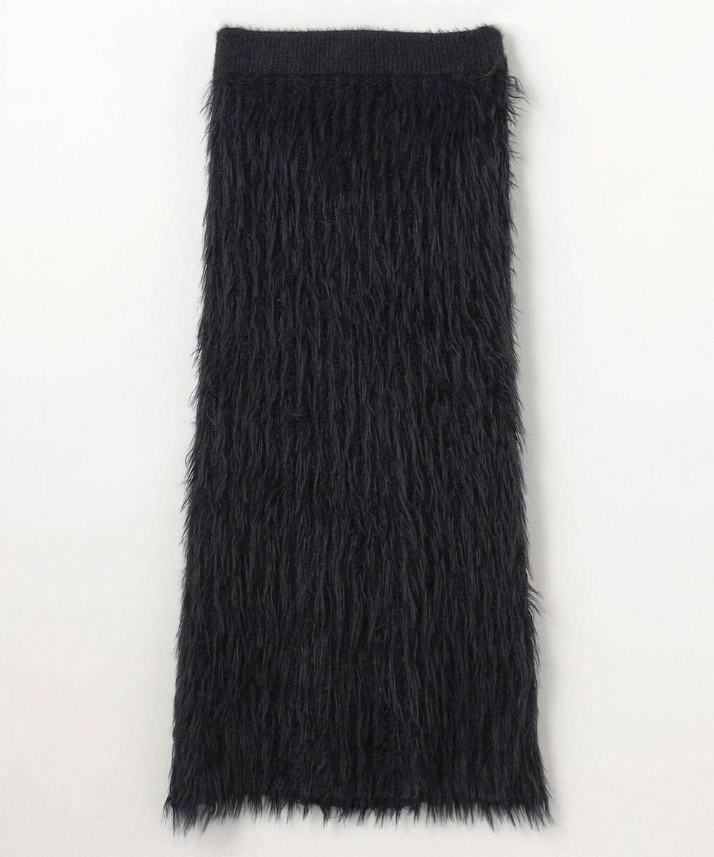 NAVE 【ReNAVE・洗える】メルティーシャギーニット スカート 