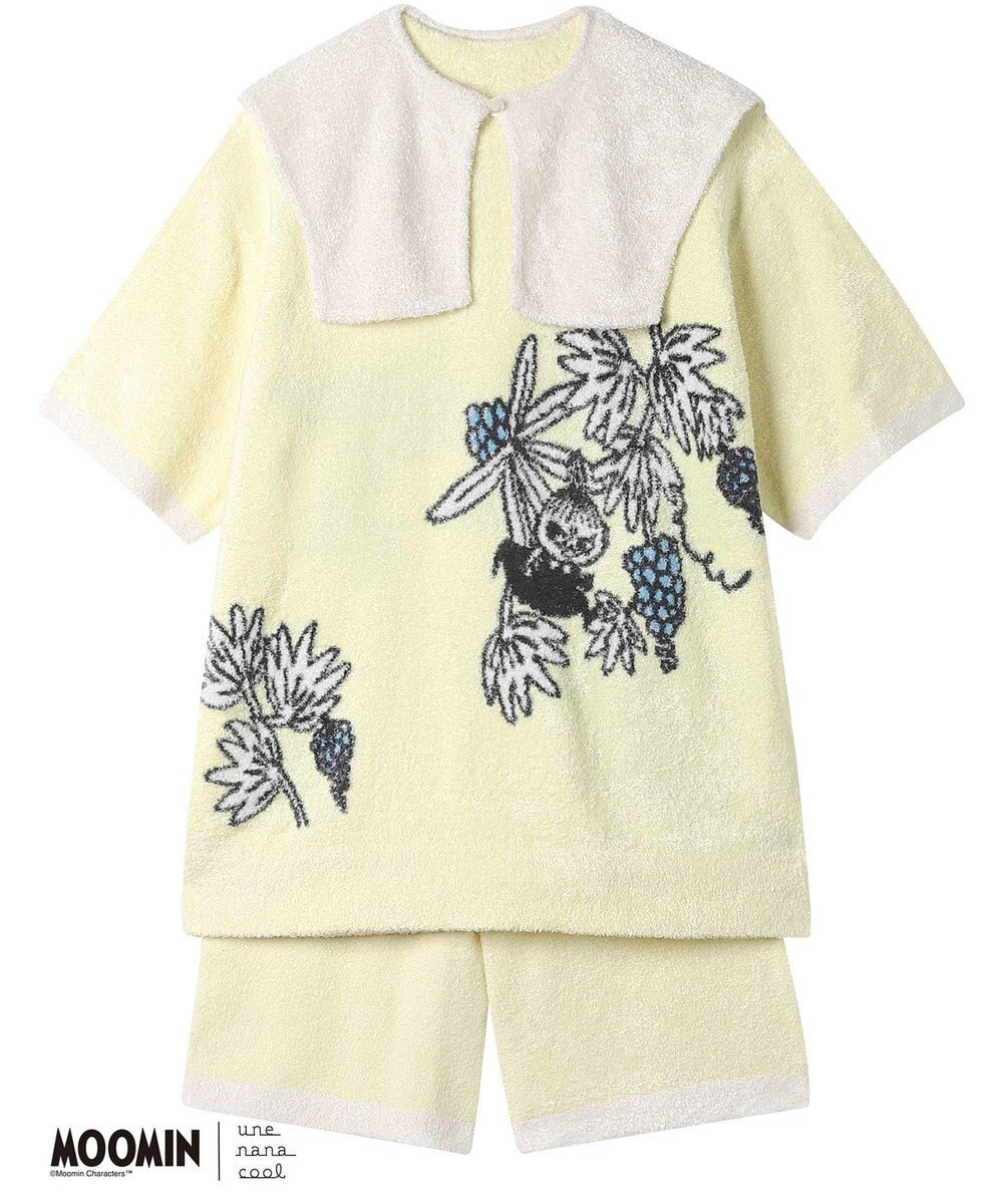 une nana cool 【ムーミン】MOOMIN × une nana ccol　プルオーバー&ハーフパンツセット 