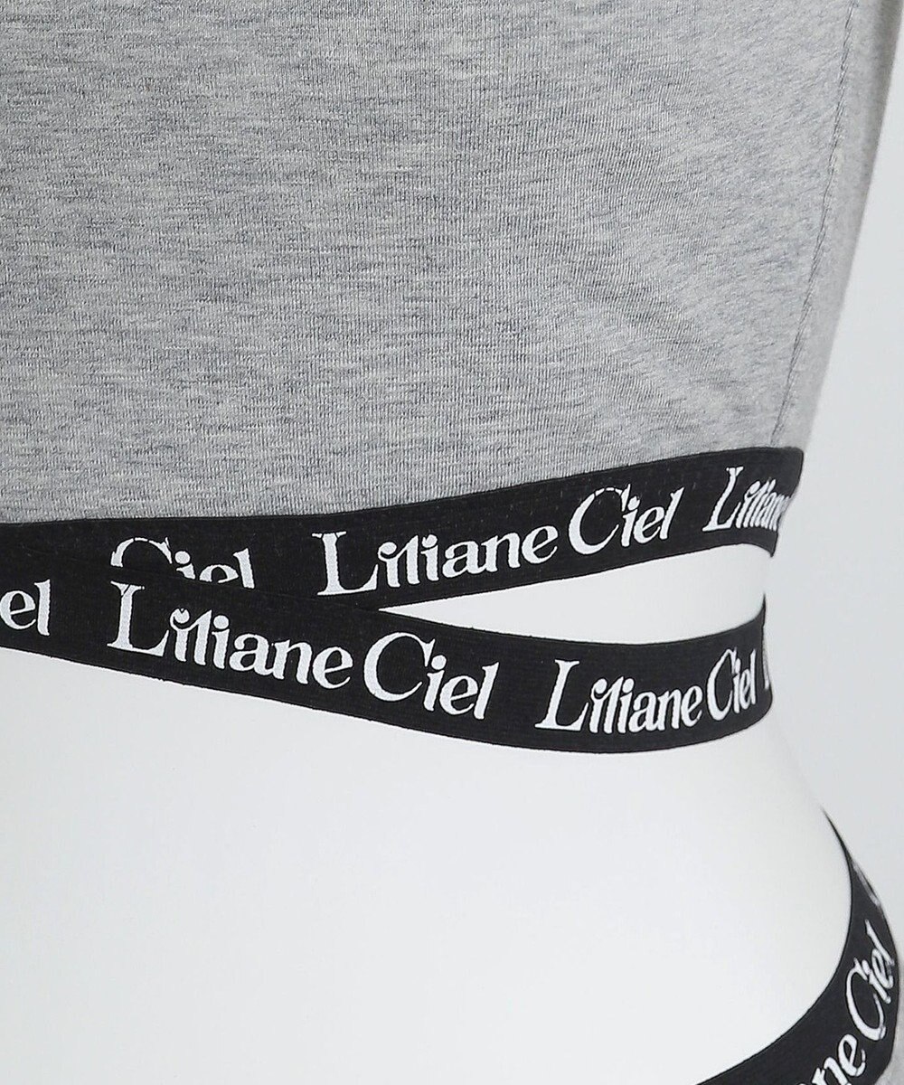 WEGO 【ハーフトップ＆ショーツセット】Liliane　Ciel　クロスロゴ 