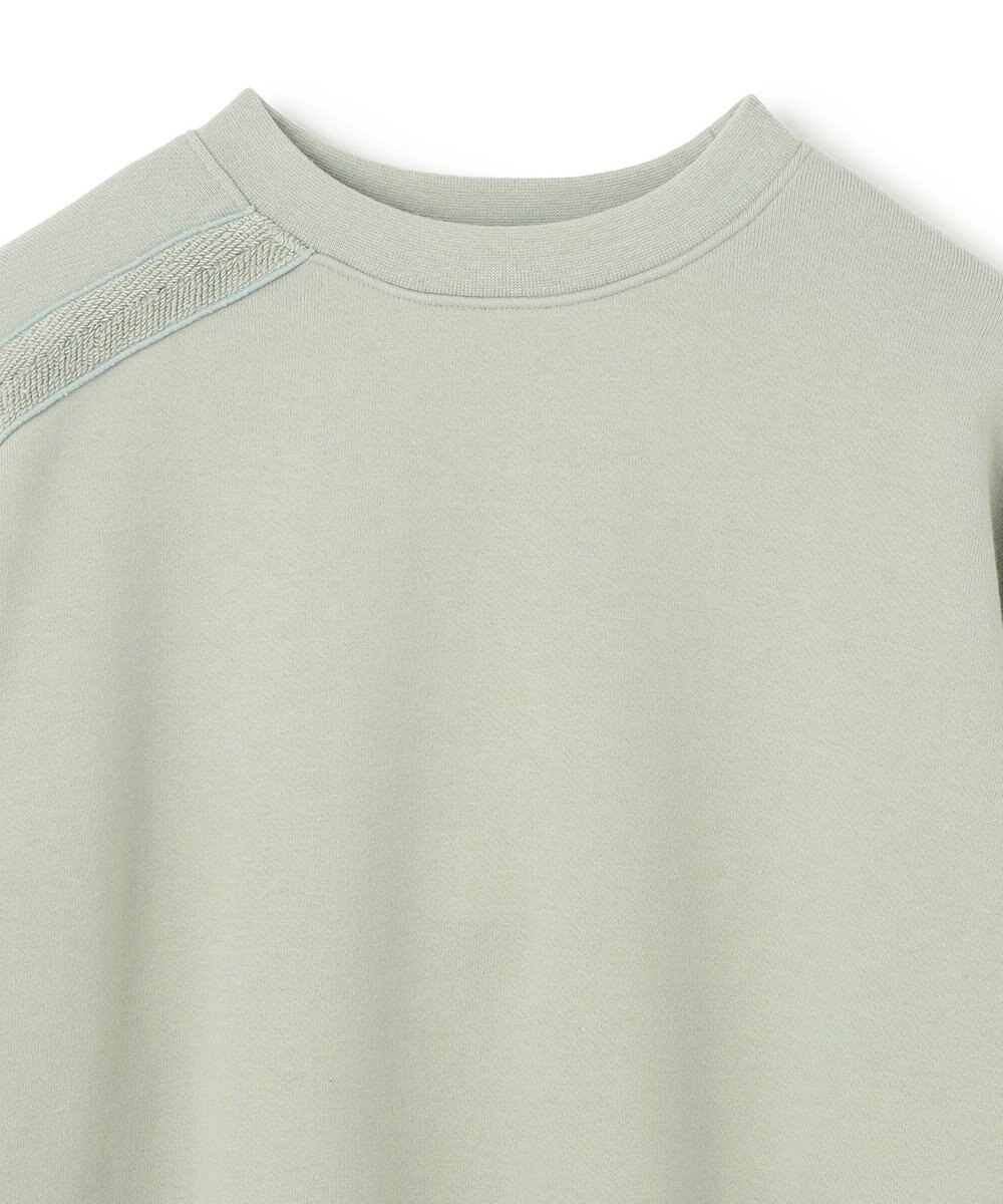 BEIGE， 【BEIGE,ecru/WEB限定・洗える】LOOP BACK / コットンスウェットリブトップス 