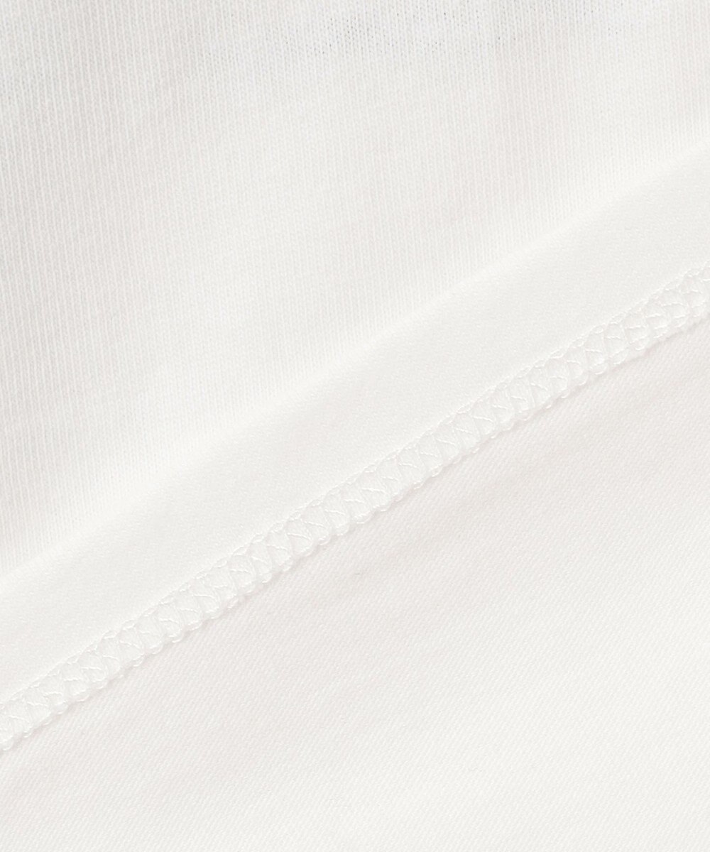 Feroux 【洗える】リボン刺繍 Tシャツ 