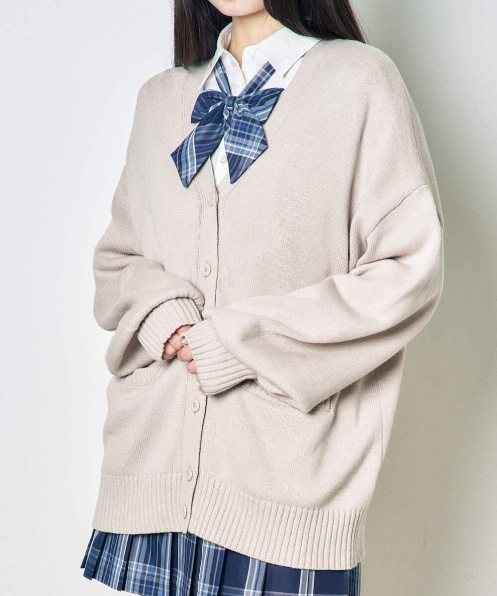 WEGO 【SCHOOL ITEM】ニットカーディガン 