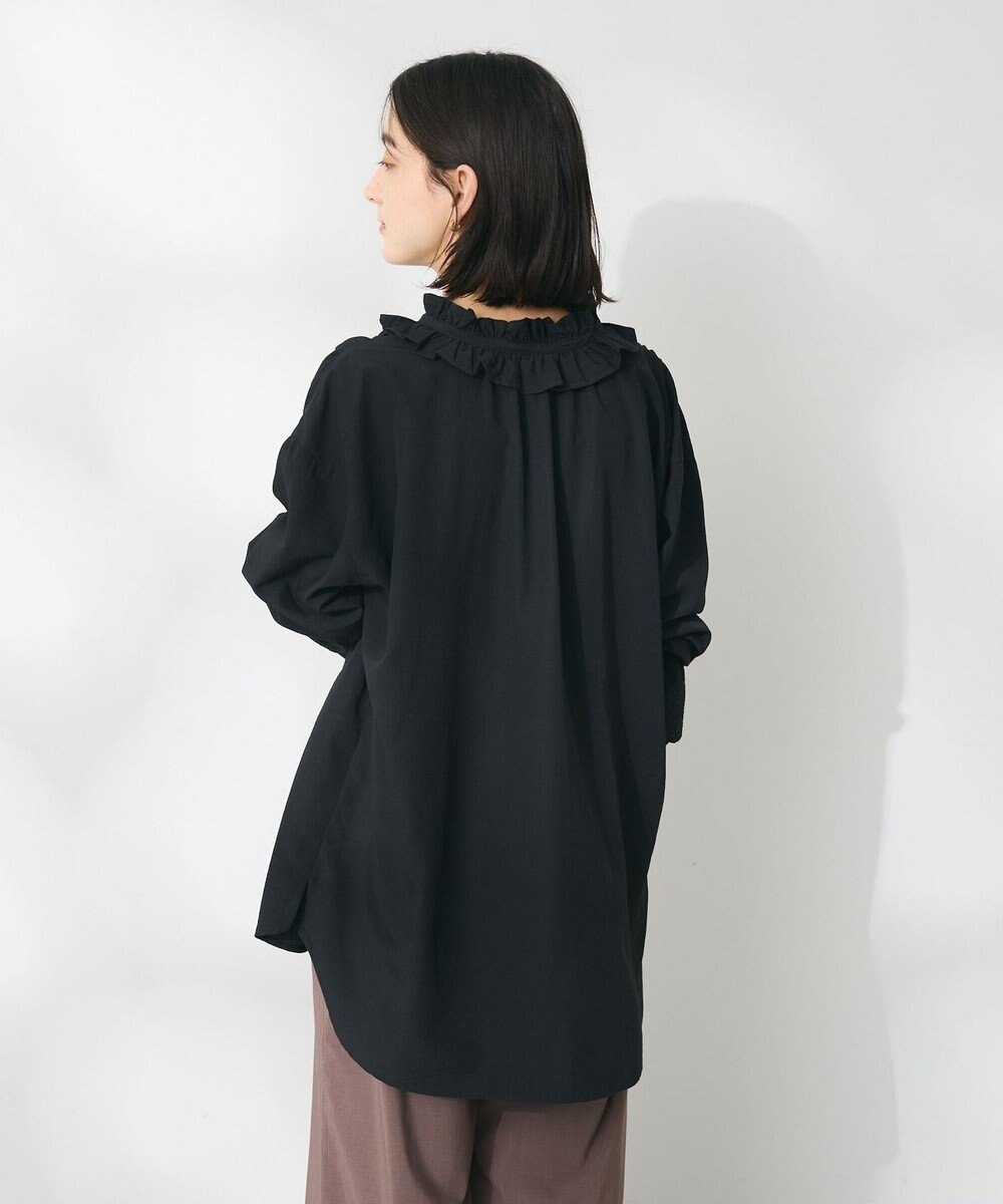 CRAFT STANDARD BOUTIQUE デシンフリル刺繍スリーブブラウス 