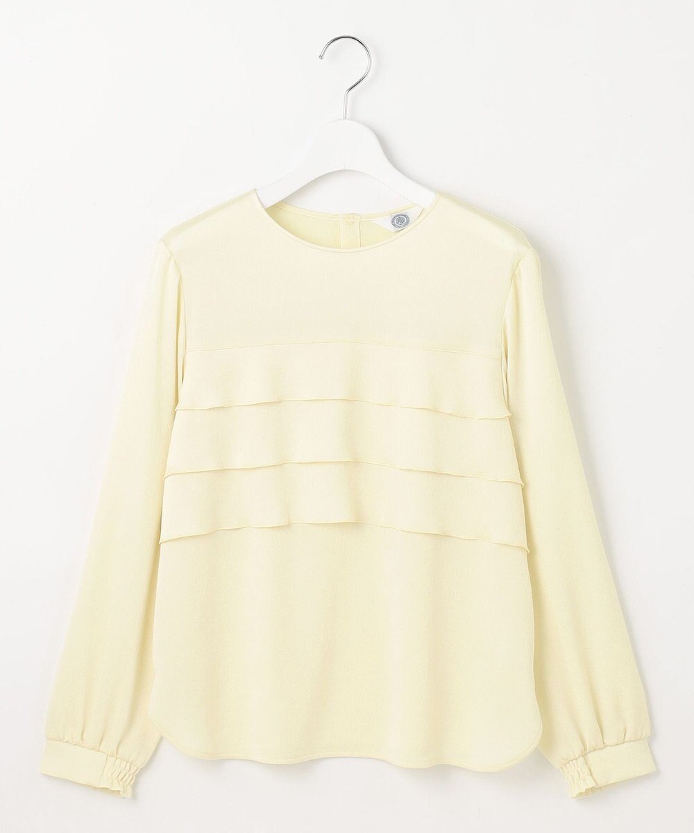 J.PRESS LADIES 【洗える】ヴィンテージWAVE ブラウス 