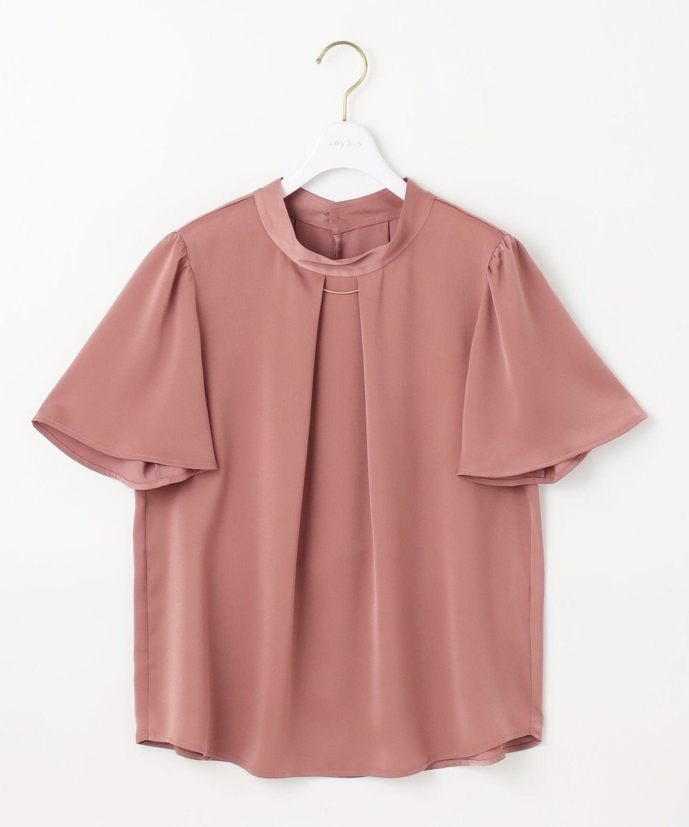 ANY SIS S 【洗える】4WAY半袖 ボウブラウス 