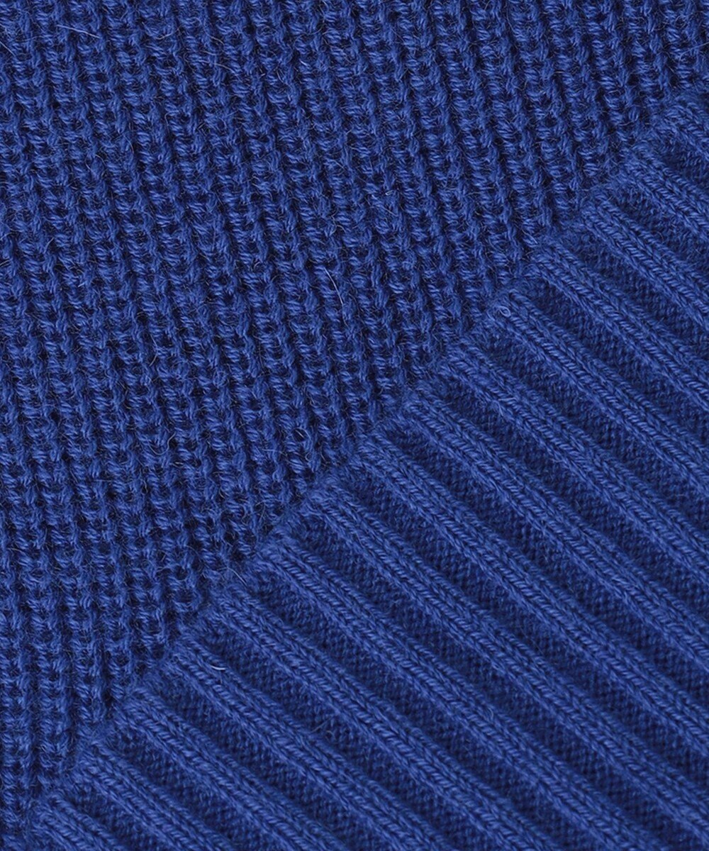 J.PRESS LADIES 【洗える】SEMI WORSTED ハイネック ニット 