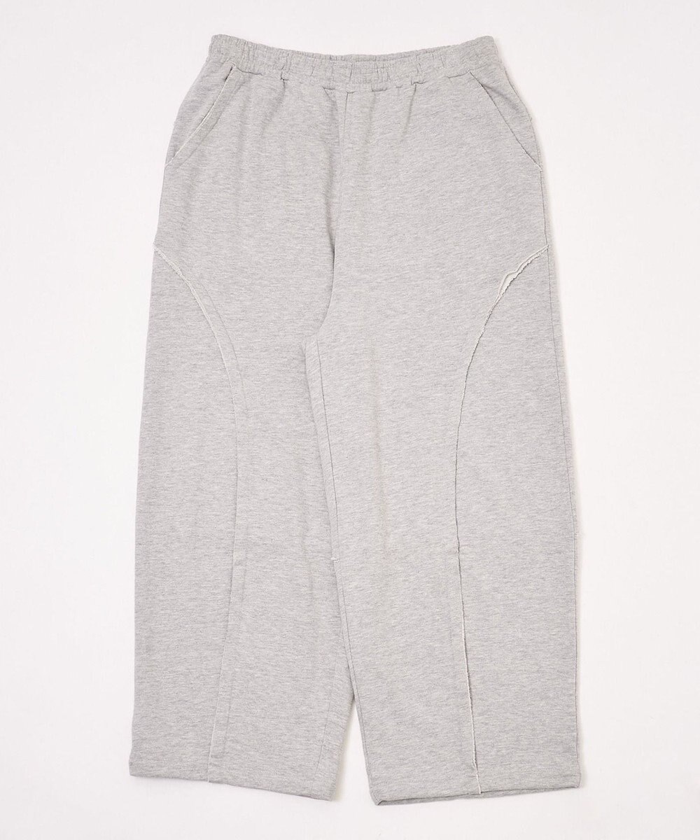 WEGO 【ユニセックス着用ITEM/ウエストゴム/MLサイズ展開】バルーン3Dスウェットパンツ 