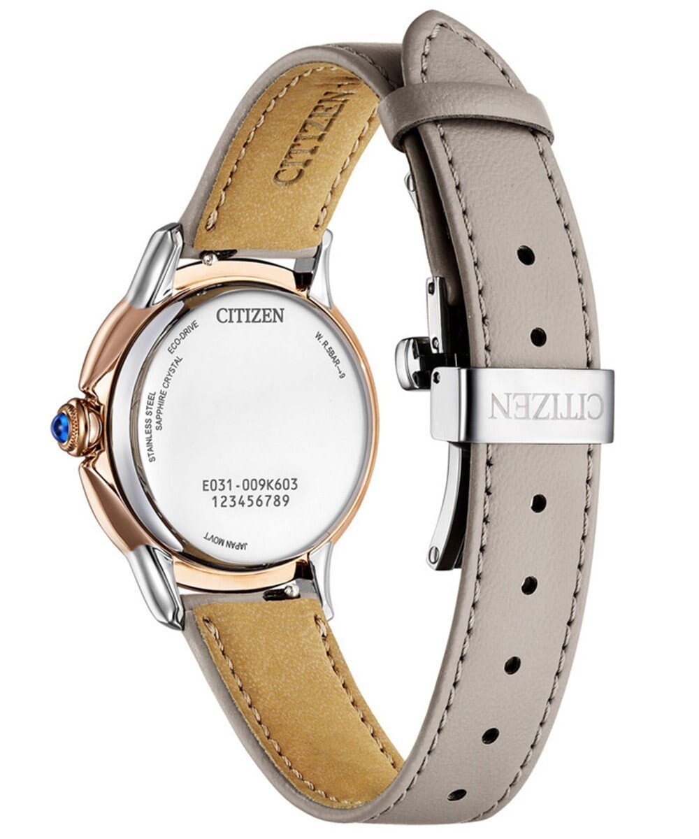 CITIZEN 【上品さと高級感のあるサステナブルウオッチ】電池交換不要 光発電エコ・ドライブ ROUND Collection 