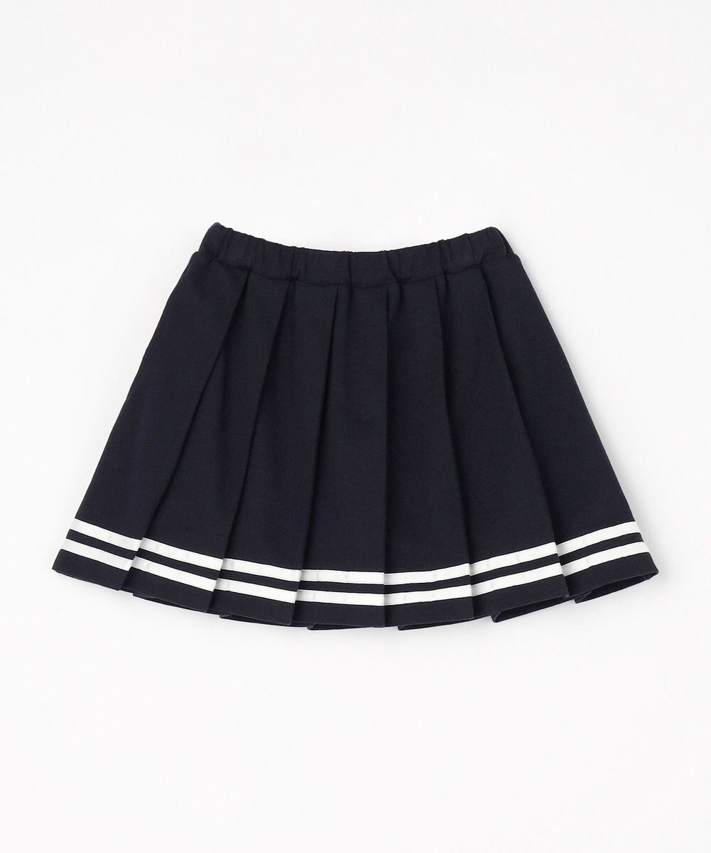 ANY KIDS 【洗濯機可能/吸汗速乾】ドライタッチ プリーツスカパン 