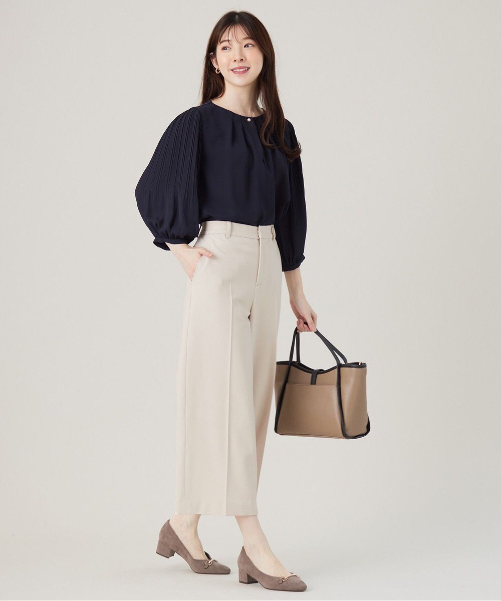 ANY SIS 【保温効果/ストレッチ】シリーズ累計13万枚突破！ビューティサーモ ワイドパンツ 