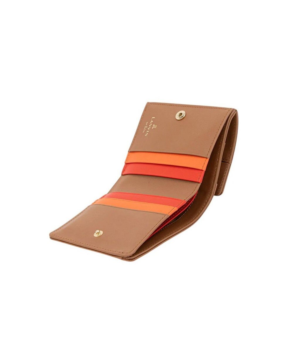 LANVIN en Bleu リュクサンブールカラー 外ボックス二つ折り財布 