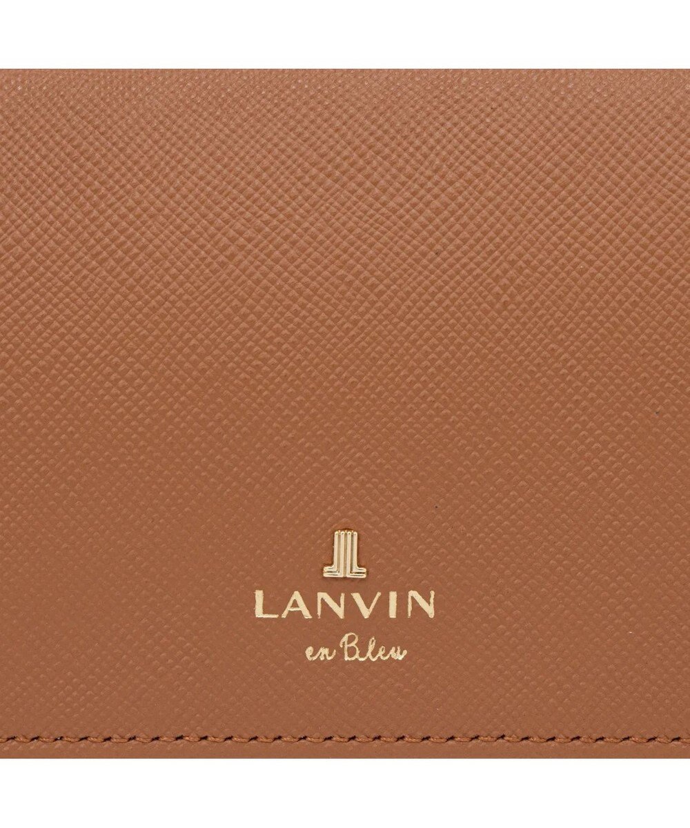 LANVIN en Bleu リュクサンブールカラー 外ボックス二つ折り財布 