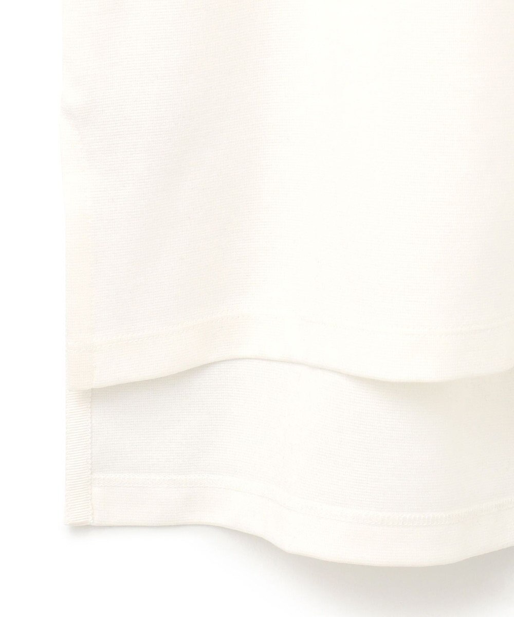 GRACE CONTINENTAL ロゴミラノリブトップ 