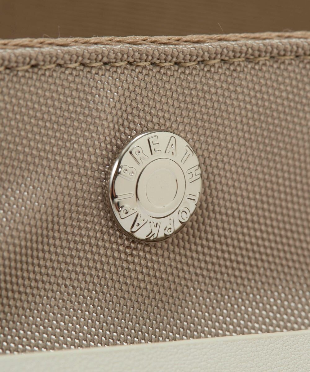 TOPKAPI 【Breath TOPKAPI sis】【WEB限定】ナイロン レザーポケット ミニ ショルダーバッグ 軽量 / CALM カーム　 