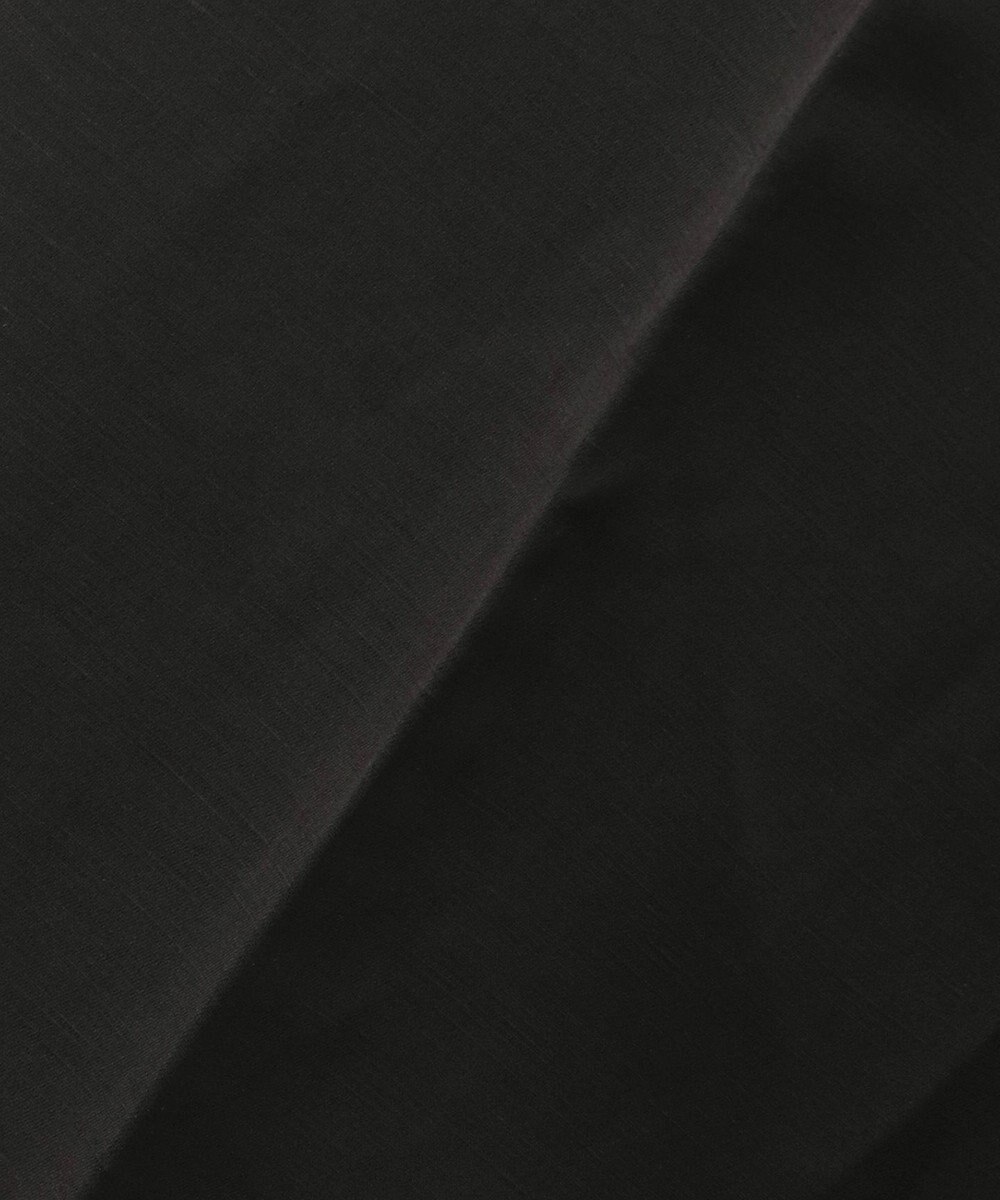 BEIGE， CASSITER / リネンブレンド サテンクロップドパンツ 