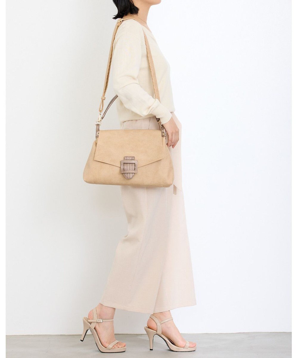 MioFIRANO バックル付きフラップトートバッグ 2WAY　FIRANO フィラノ 