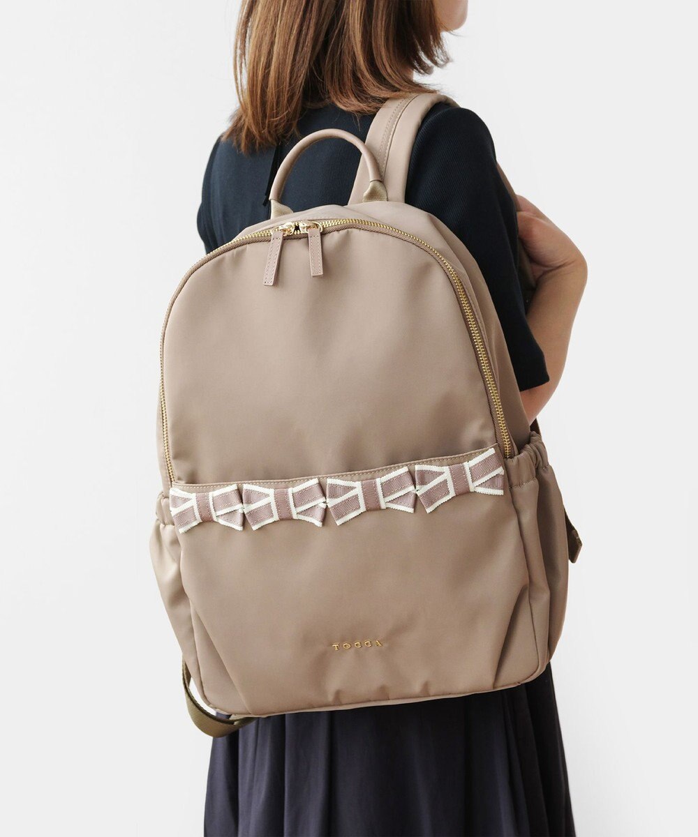 TOCCA 【A4サイズ対応・撥水】OCTUPLE BACKPACK バックパック 