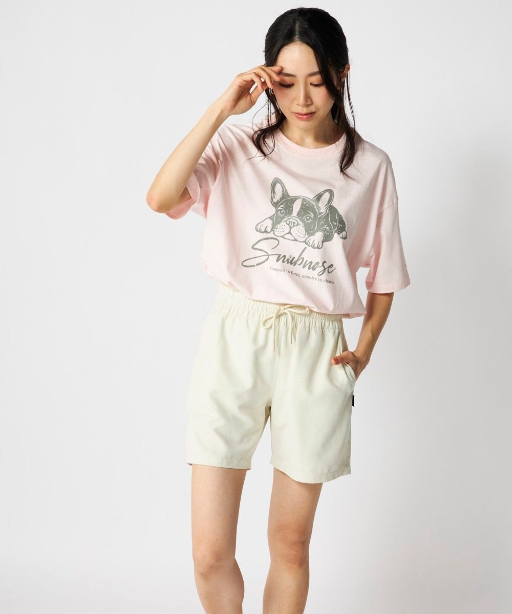 OP／FILA 【Ocean Pacific】かすれプリントTシャツ 