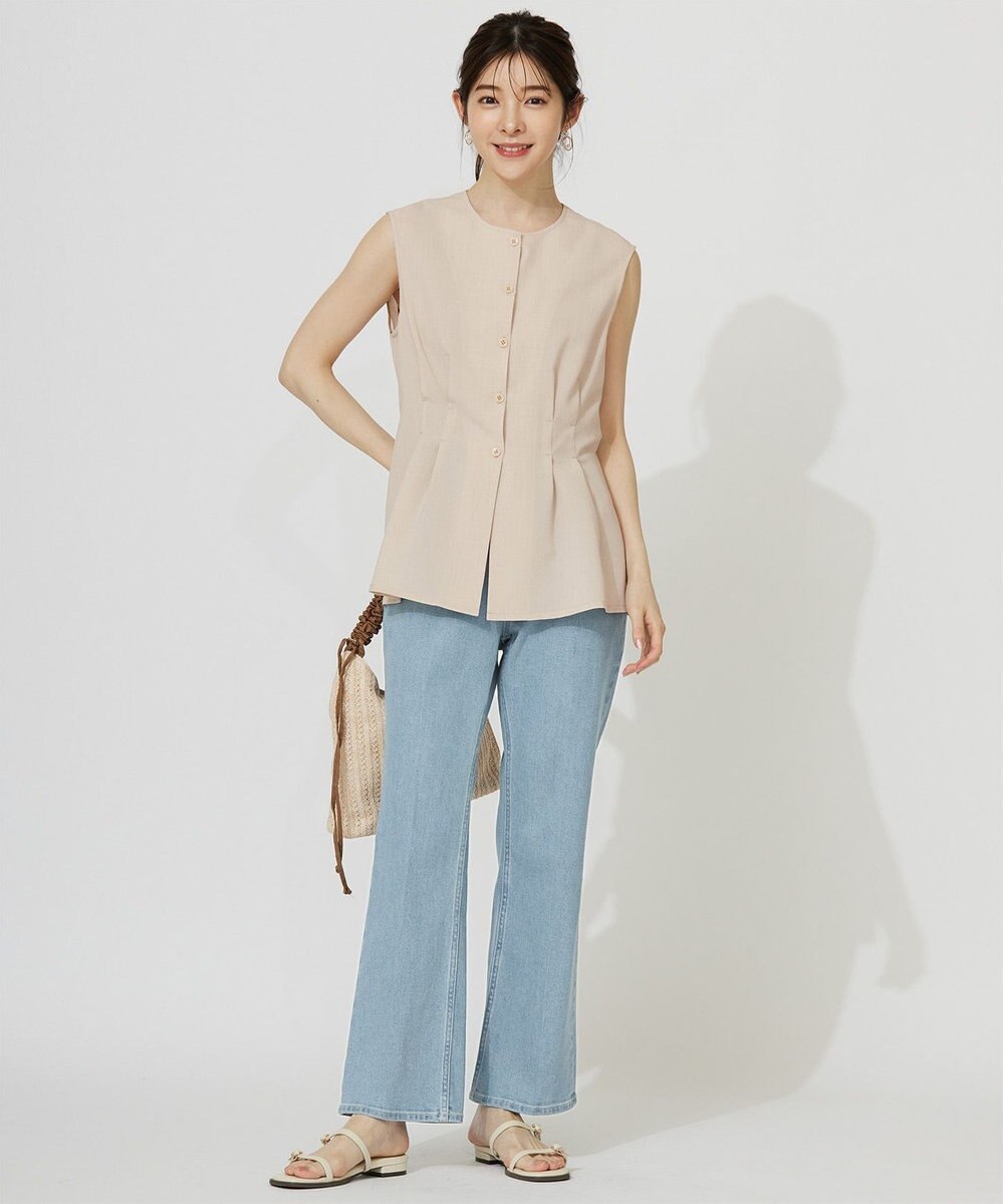 ANY SIS 【WEB・一部店舗限定】スイートクール ジレブラウス 