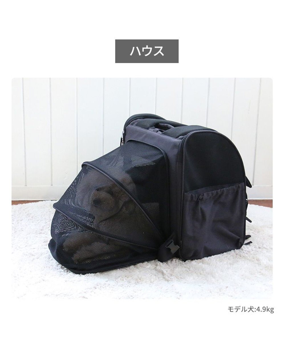 PET PARADISE ペットパラダイス 折畳み ハウスリュック 小型犬 