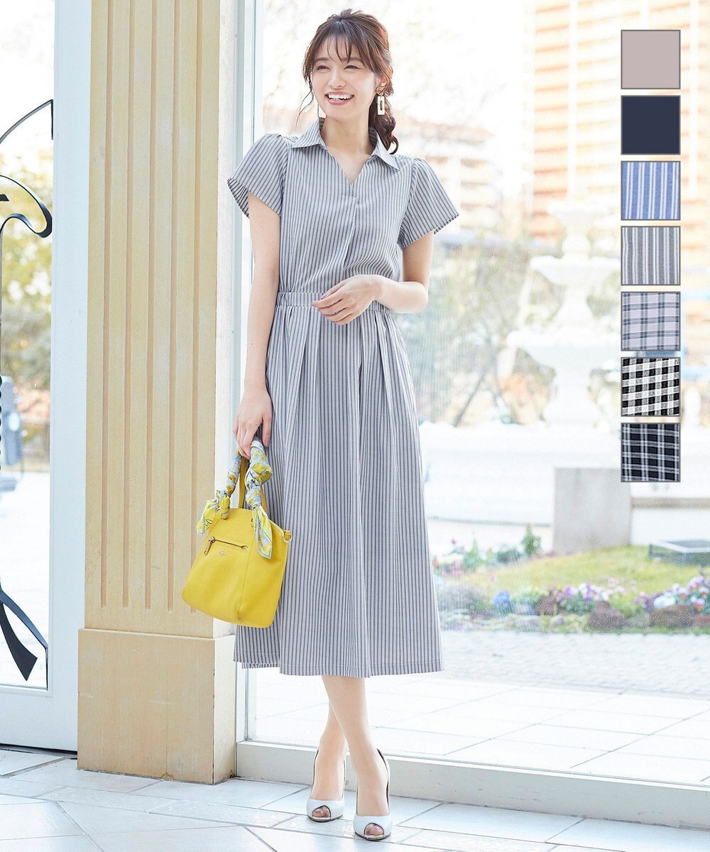 洗える 小顔効果も叶う 半袖スキッパーシャツワンピース Tiaclasse L ファッション通販 公式通販 オンワード クローゼット 洗える 小顔効果も叶う 半袖スキッパーシャツワンピース Tiaclasse L ファッション通販 公式通販 オンワード クローゼット