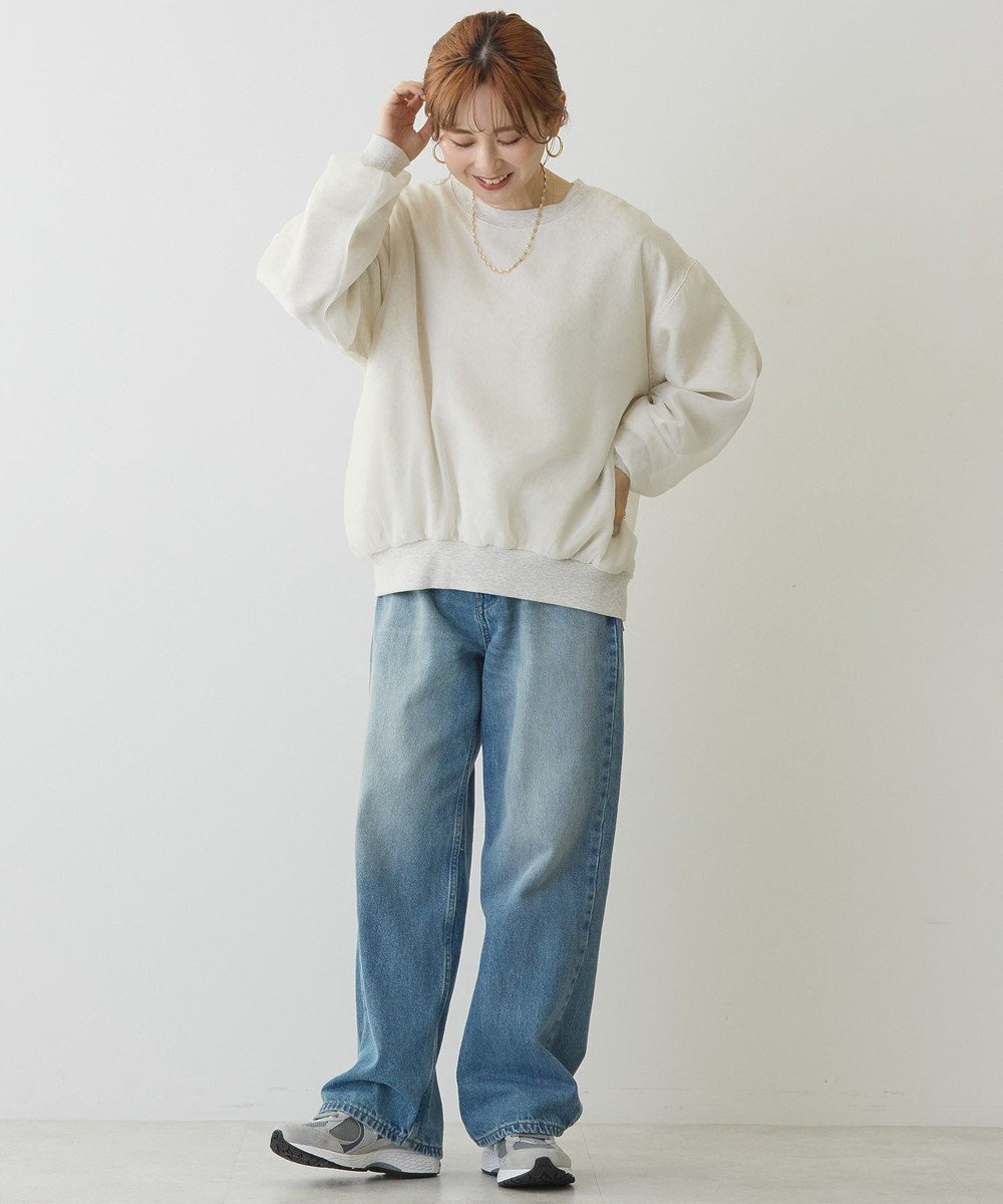 AMERICAN HOLIC オーガンジーレイヤードスウェット 