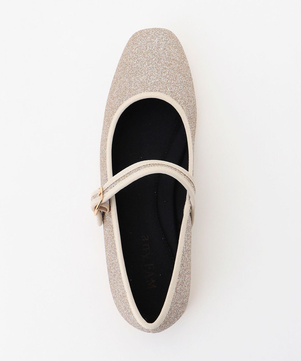 ANY グリッターメリージェーン パンプス 