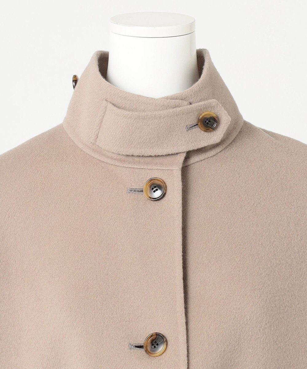 23区 L 【R(アール)】ショートリバー スタンドカラーコート 