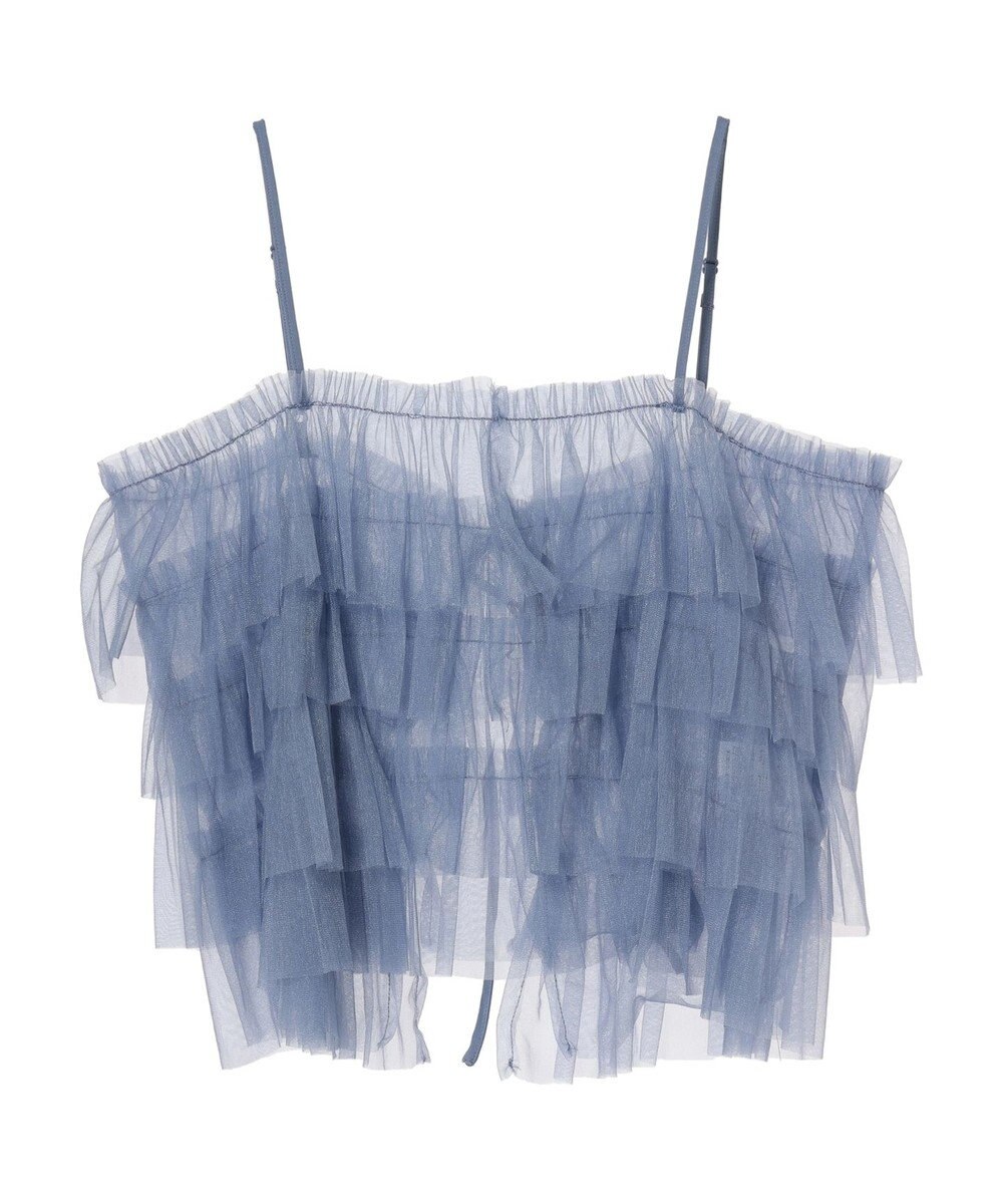 Green Parks ・ＥＬＥＮＣＡＲＥ　ＤＵＥ　２ｗａｙラメチュールフリルキャミ 