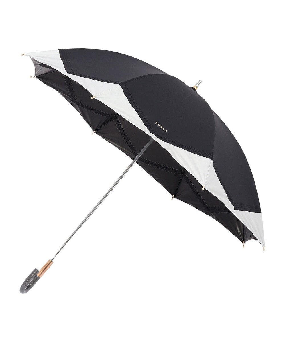 MOONBAT 【フルラ （FURLA）】晴雨兼用日傘　バイカラーキルティングステッチ 