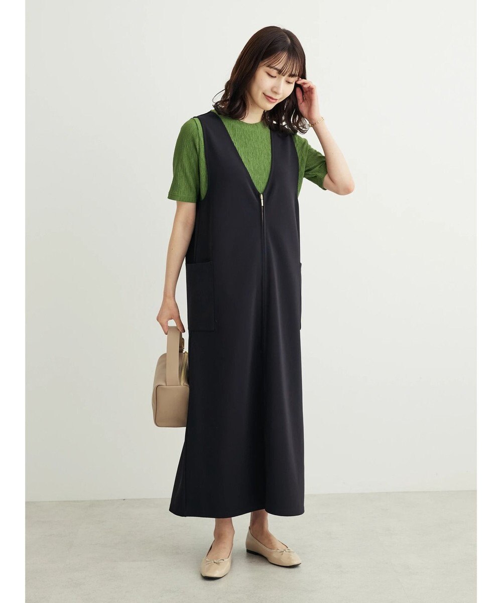 Green Parks ・ＥＬＥＮＣＡＲＥ　ＤＵＥ　２ｗａｙＶネックジャンスカ 