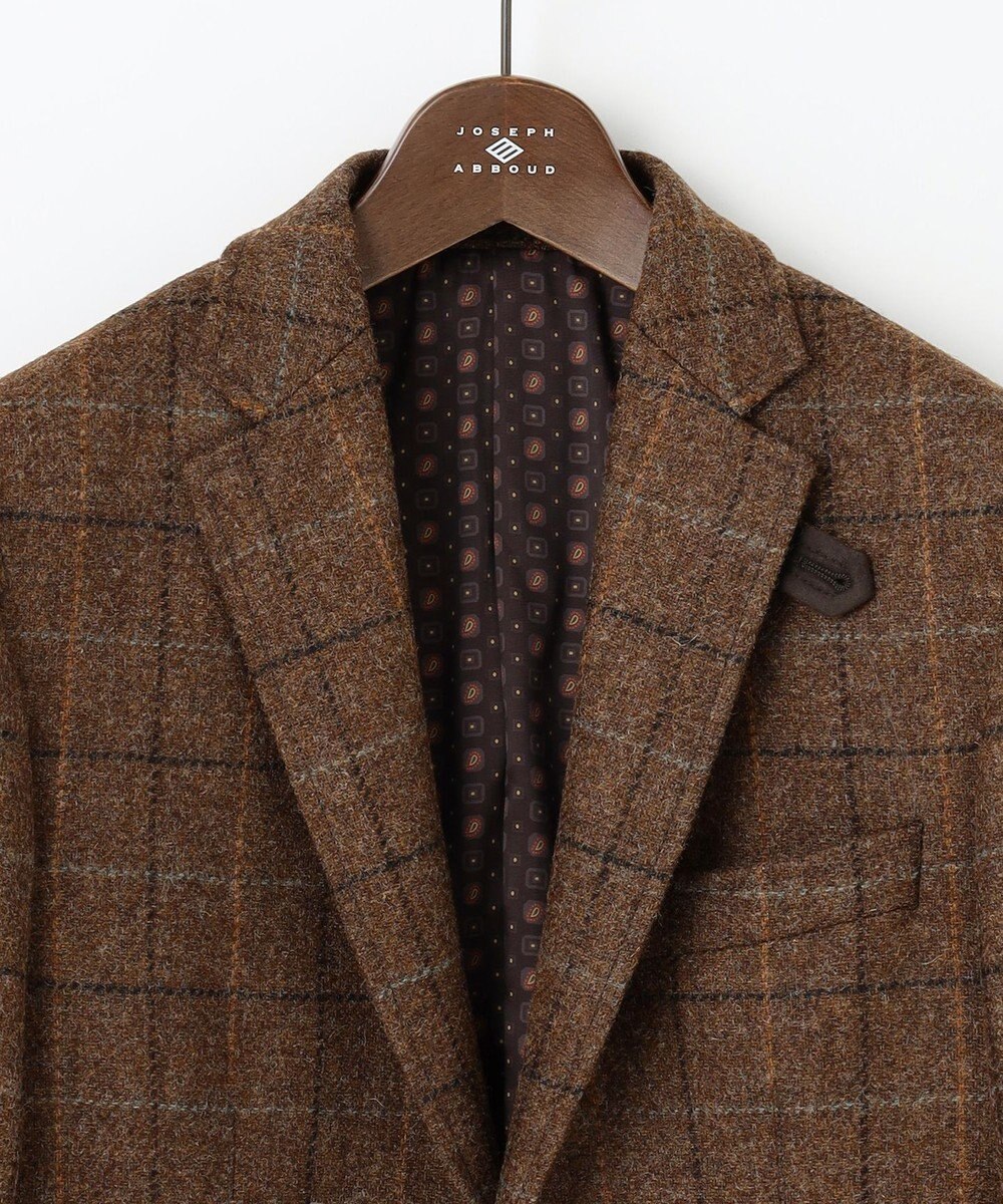 JOSEPH ABBOUD 【ツィード/UKファブリック】 ツイード　ウィンドーベン ジャケット 