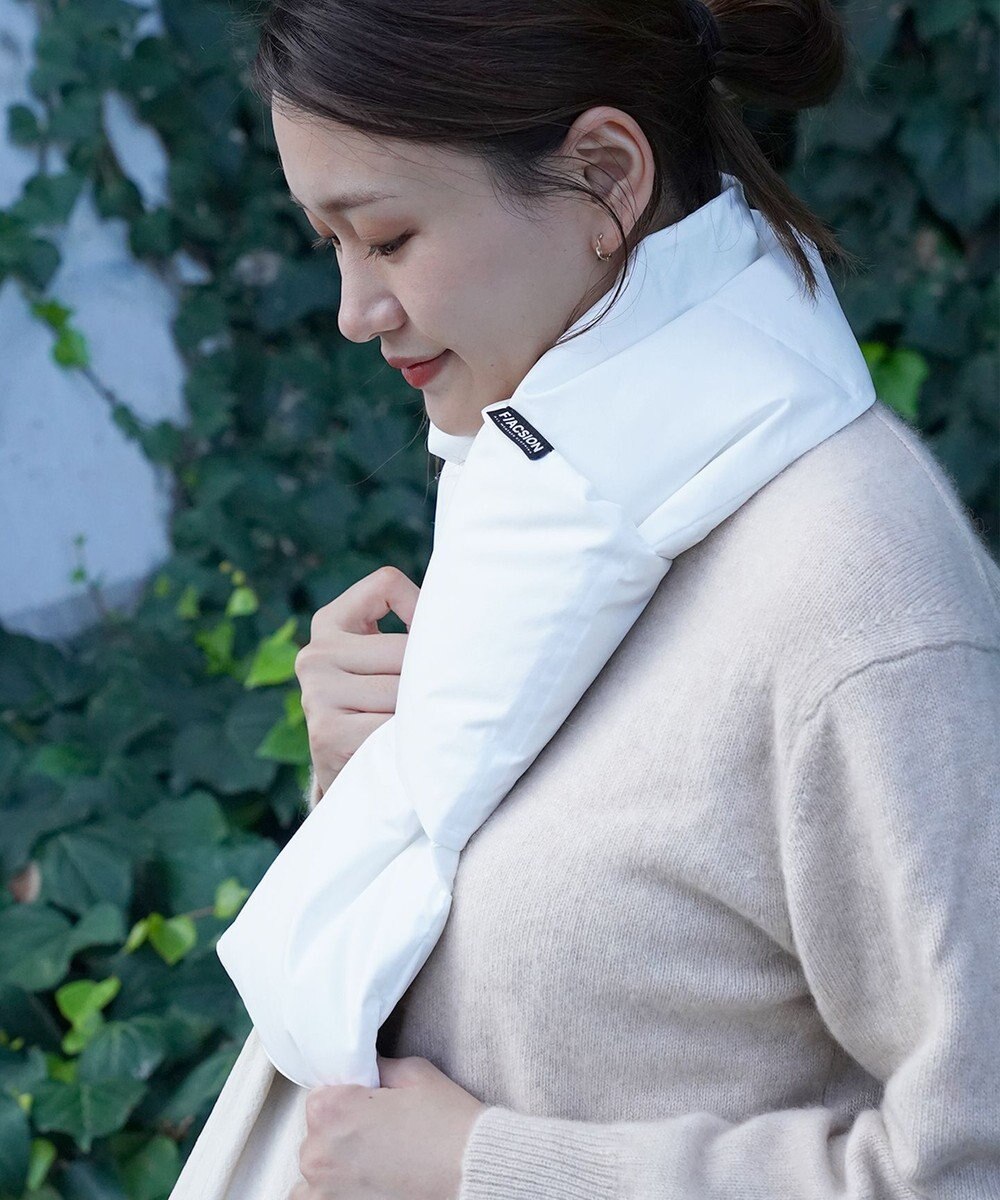 F/ACSION 【ユニセックス/防水・保温・撥水・透湿/洗える】KOMOKAKE　ダウンマフラー 