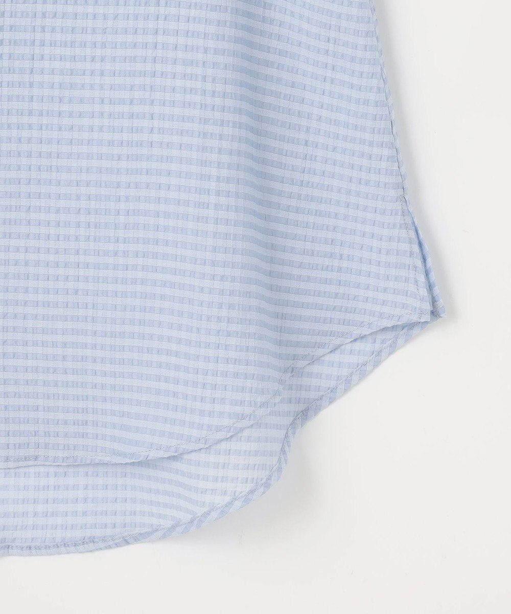 Feroux 【洗える】ラッフルフリル ブラウス 