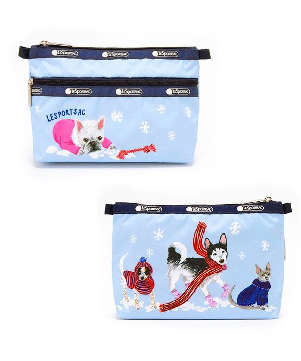 LeSportsac COSMETIC CLUTCH/スノーウィーパプスコスメティック スノーウィーパプスコスメティック